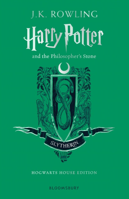 Harry Potter and the Philosopher's Stone – Slytherin Hogwarts House Edition cover