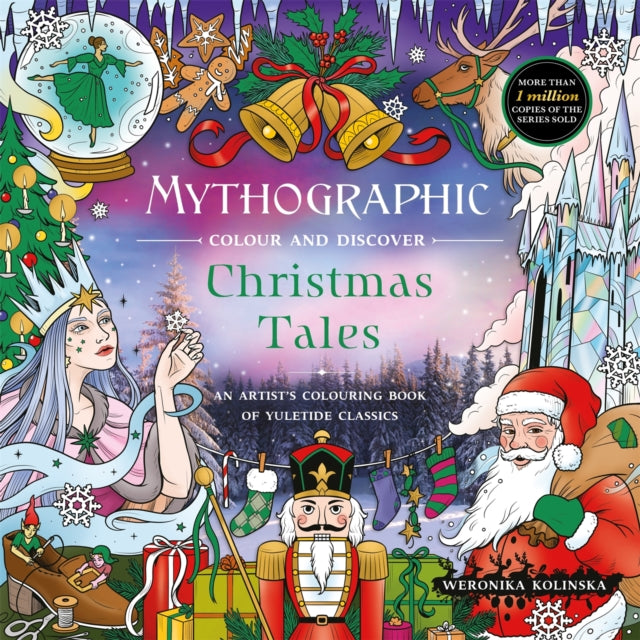 Mythographic Colour and Discover: Christmas Tales cover