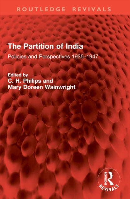 The Partition of India cover