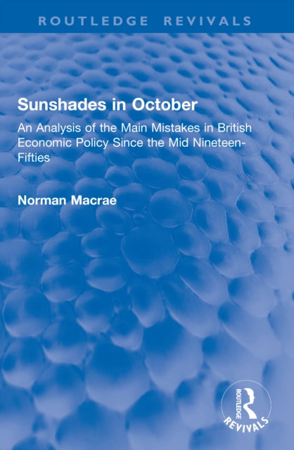 Sunshades in October cover