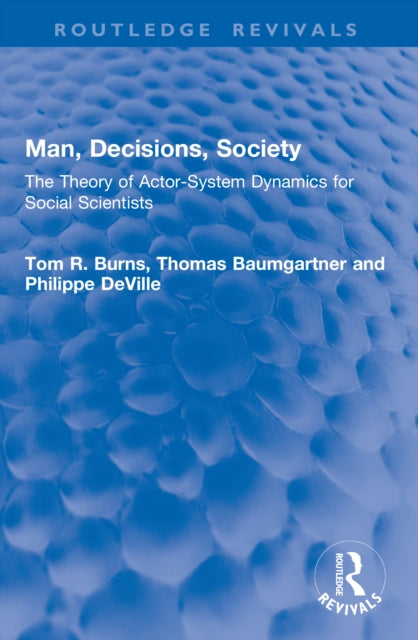 Man, Decisions, Society cover