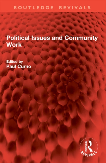 Political Issues and Community Work cover