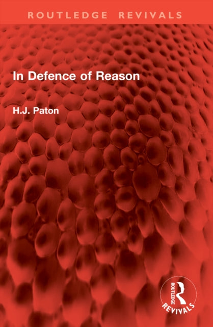 In Defence of Reason cover