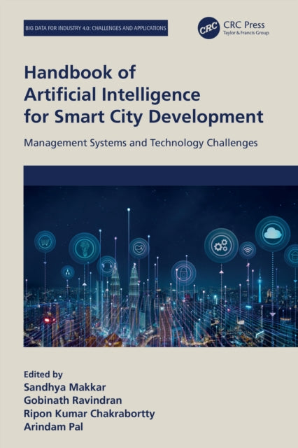 Handbook of Artificial Intelligence for Smart City Development cover