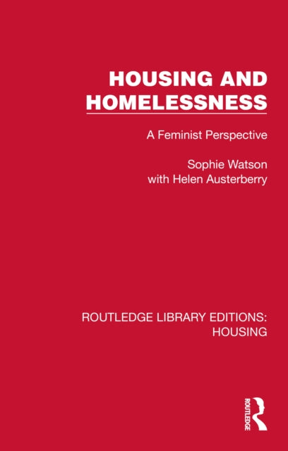Housing and Homelessness cover