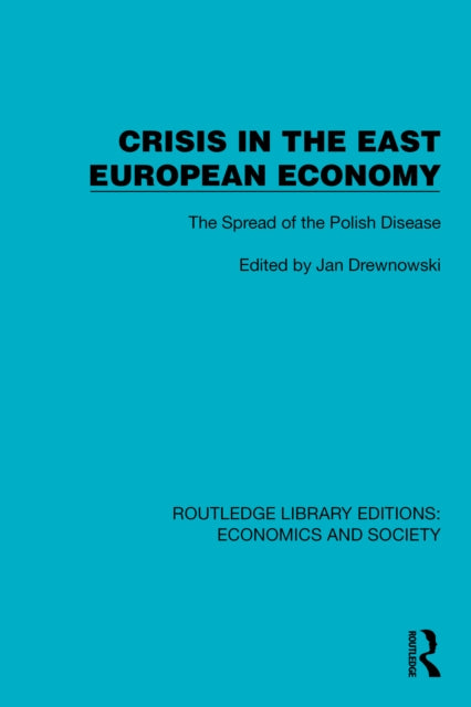 Crisis in the East European Economy cover