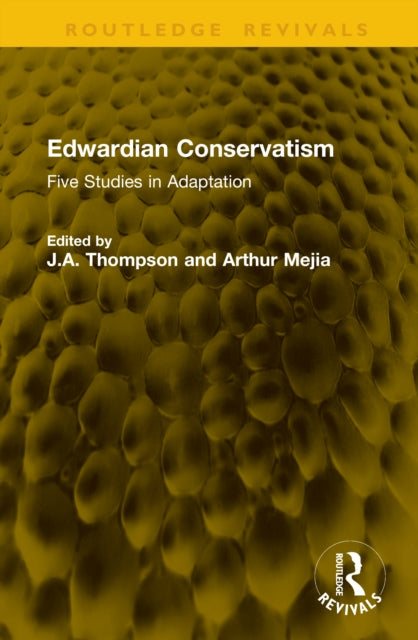 Edwardian Conservatism cover