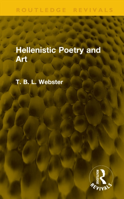 Hellenistic Poetry and Art cover