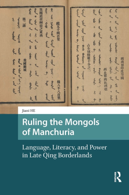 Ruling the Mongols of Manchuria cover