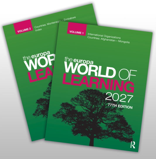 The Europa World of Learning 2027 cover