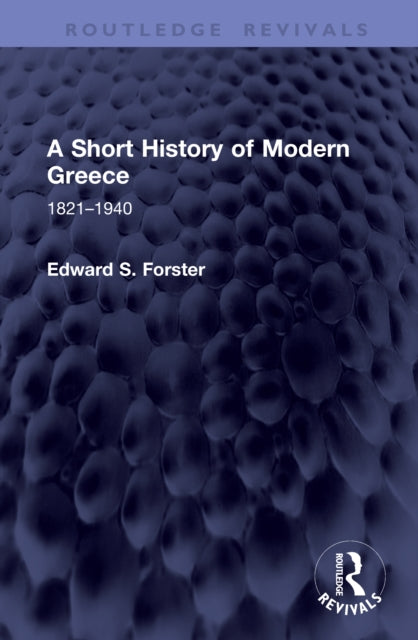 A Short History of Modern Greece cover