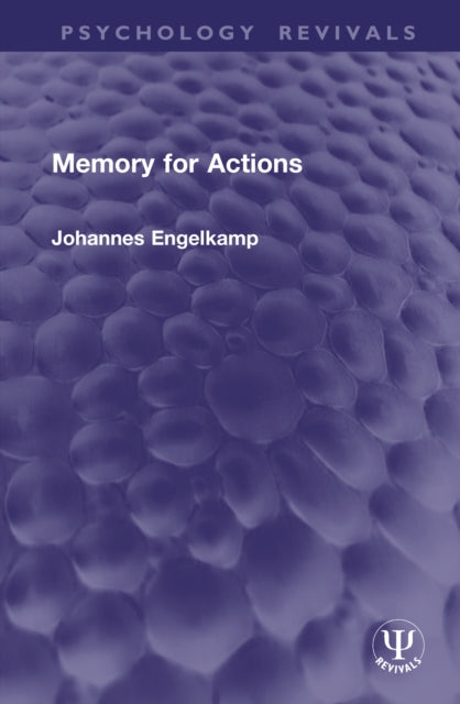 Memory for Actions cover
