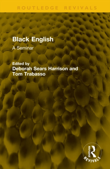 Black English cover