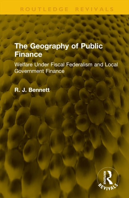 The Geography of Public Finance cover