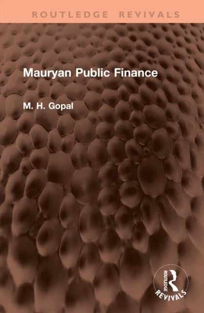 Mauryan Public Finance cover