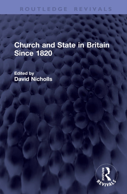 Church and State in Britain Since 1820 cover