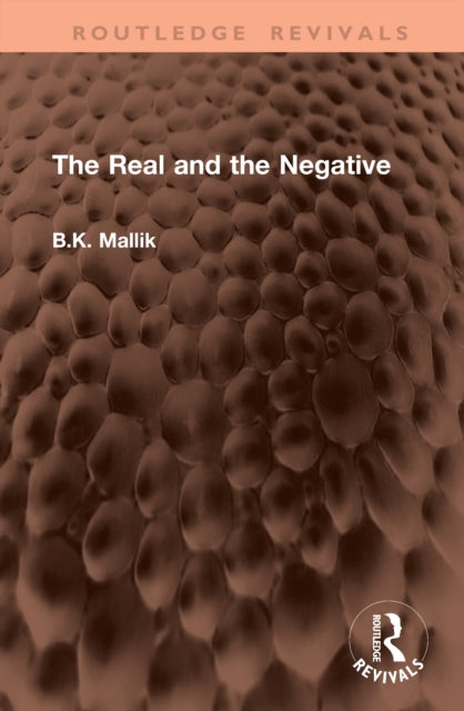 The Real and the Negative cover
