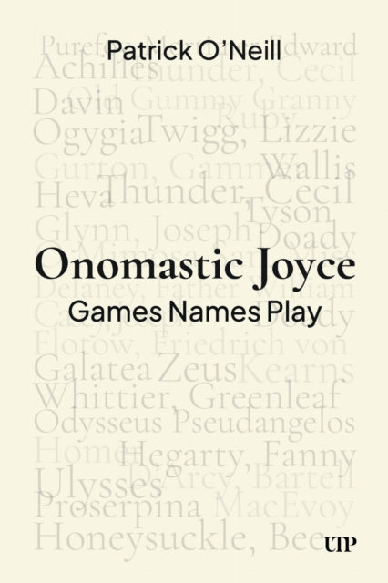 Onomastic Joyce cover