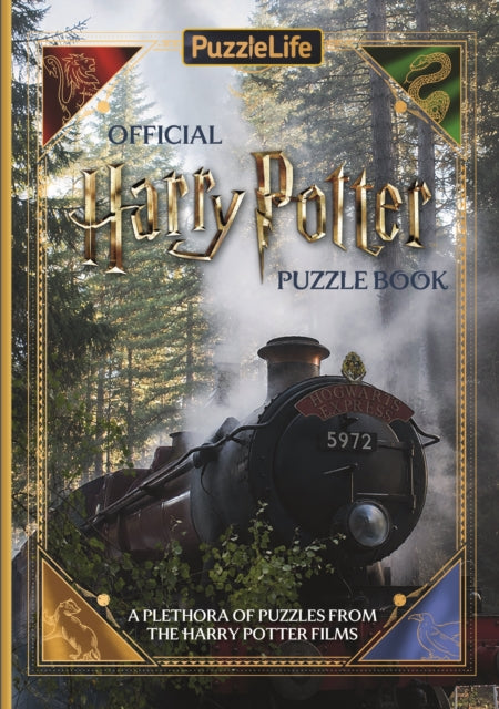 Official Harry Potter Puzzle Book cover