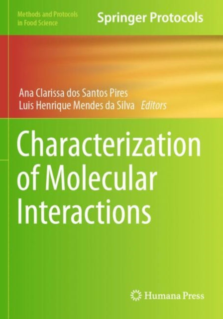 Characterization of Molecular Interactions cover