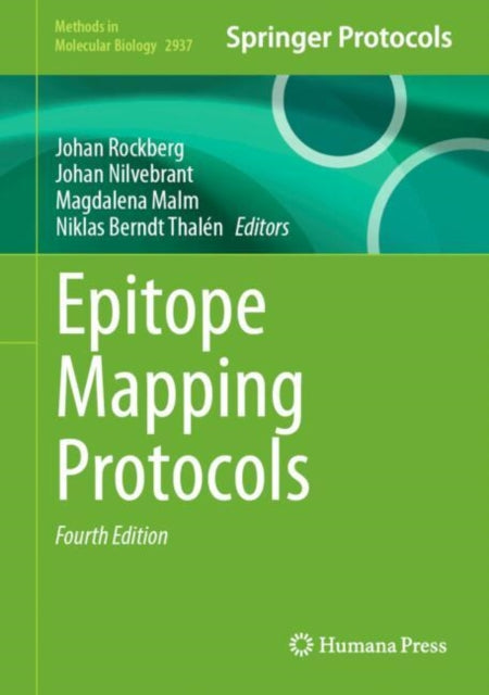 Epitope Mapping Protocols cover