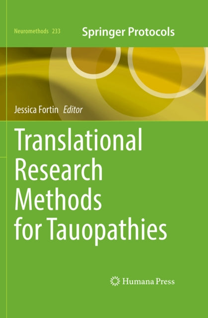 Translational Research Methods for Tauopathies cover