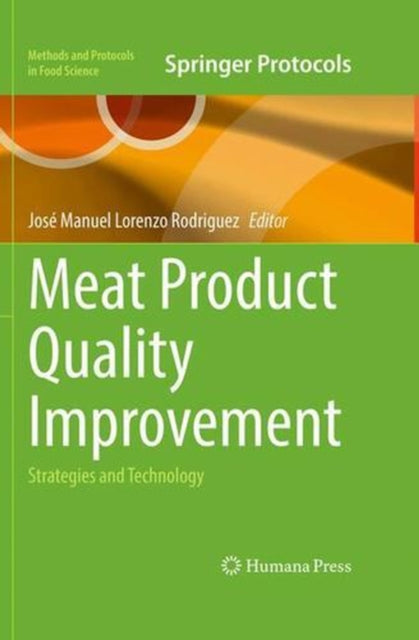 Meat Product Quality Improvement cover