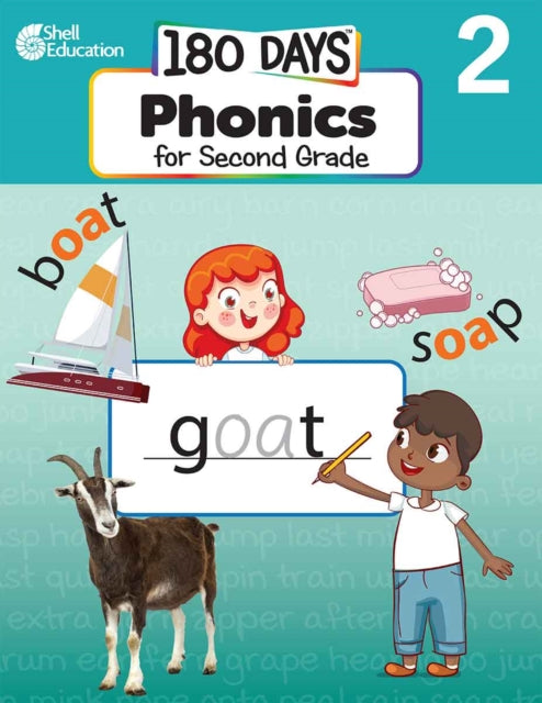 180 Days™: Phonics for Second Grade cover