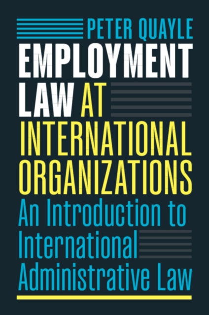 Employment Law at International Organizations cover