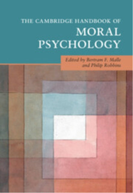 The Cambridge Handbook of Moral Psychology cover