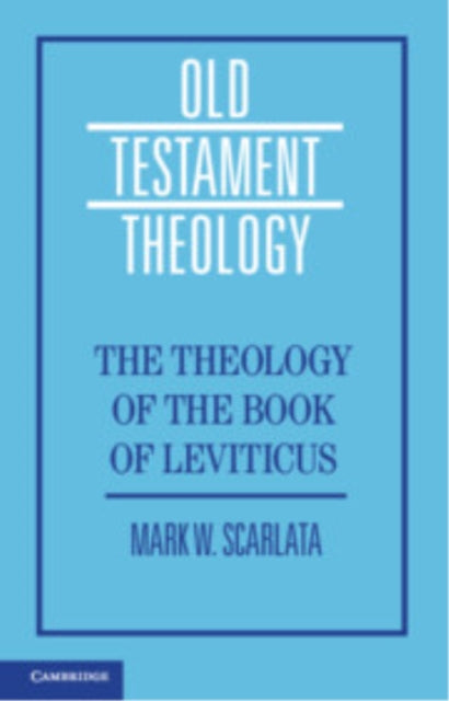 The Theology of the Book of Leviticus cover