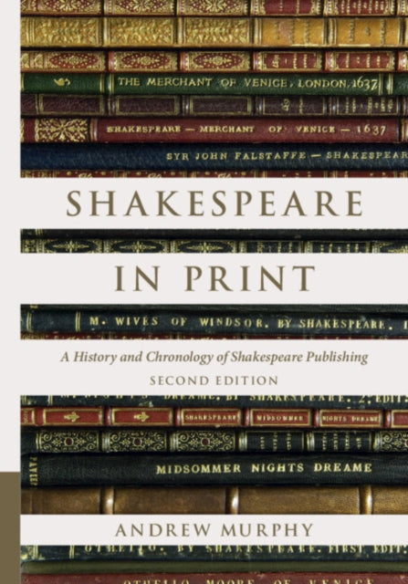 Shakespeare in Print cover