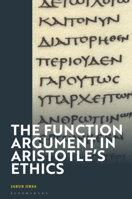 The Function Argument in Aristotle's Ethics cover
