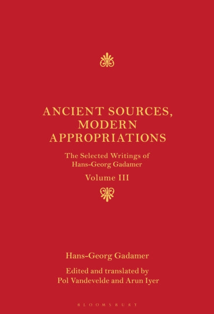 Ancient Sources, Modern Appropriations cover