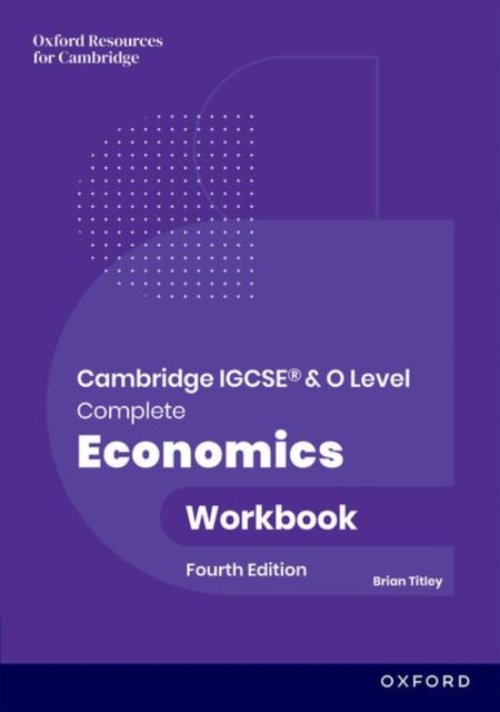 Cambridge IGCSE and O Level Complete Economics: Workbook cover