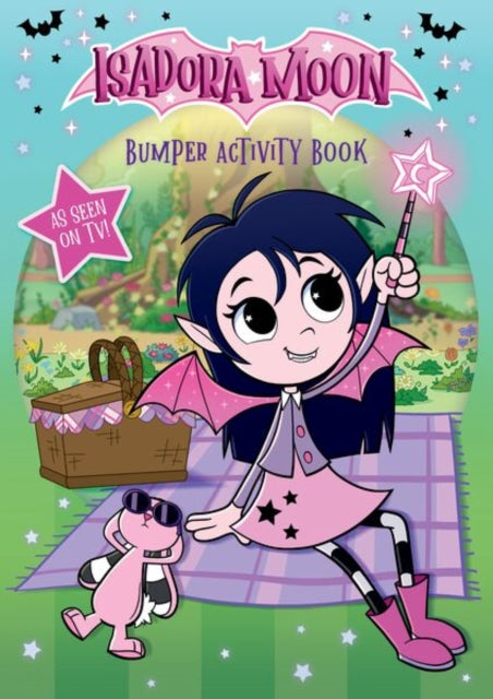 Isadora Moon: Bumper Activity Book, packed with puzzles, colouring in, and drawing! (As seen on TV) cover