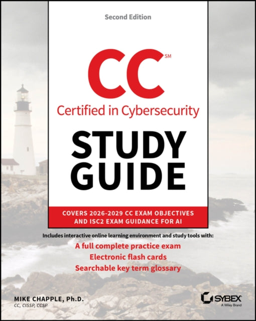 CC Certified in Cybersecurity Study Guide cover