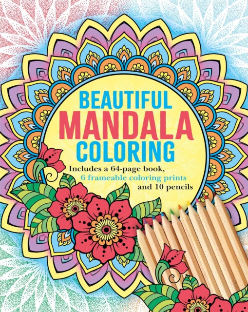 The Beautiful Mandala Coloring Kit cover