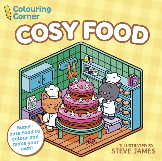 Colouring Corner: Cosy Food cover