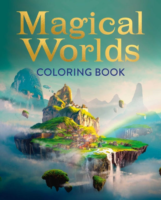 Magical Worlds Coloring Book cover