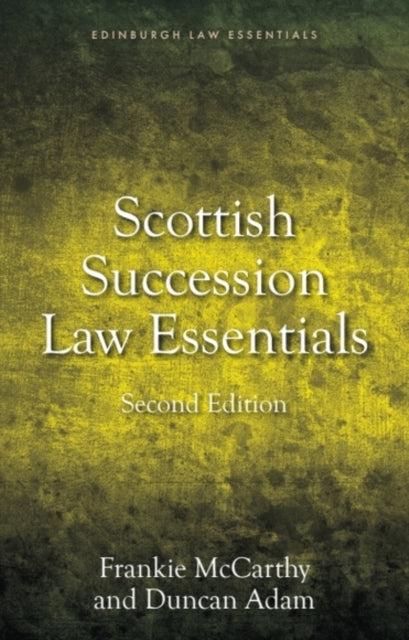 Scottish Succession Law Essentials cover