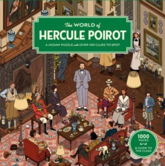 The World of Hercule Poirot: A 1000-piece Jigsaw Puzzle