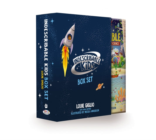 Indescribable Kids Box Set with Poster (Indescribable, How Great Is Our God, The Wonder of Creation) cover