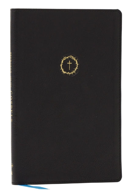 Spurgeon and the Gospels: The Gospels with Devotions from Charles Spurgeon (NKJV, Black Leathersoft, Comfort Print) cover