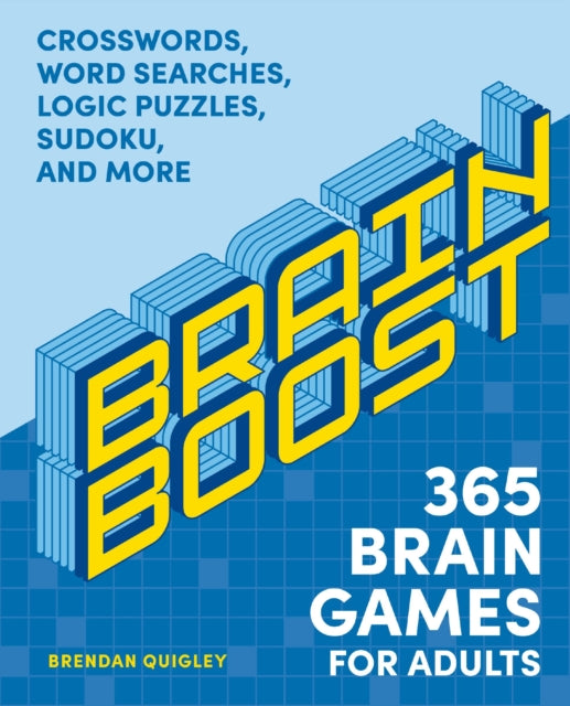 Brain Boost: 365 Brain Games for Adults cover
