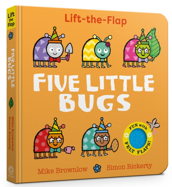 Five Little Bugs cover