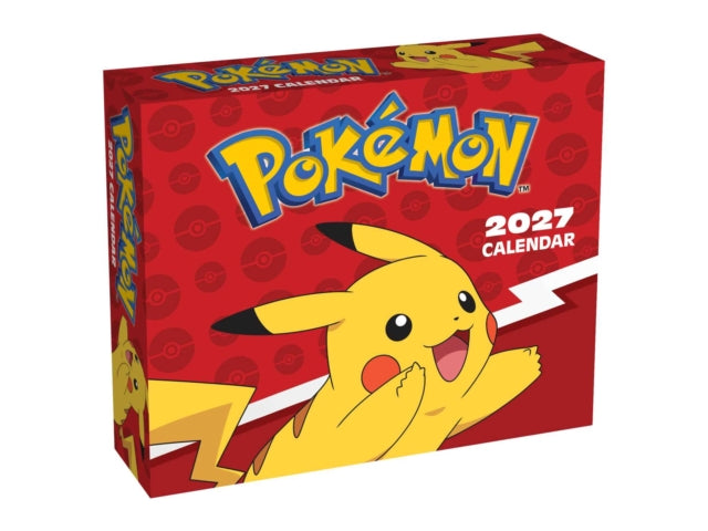 Pokemon 2027 Day-to-Day Calendar cover