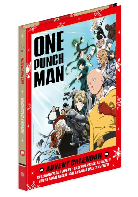One Punch Man: The Official Advent Calendar: 24 Days of Exclusive Gifts and Surprises cover
