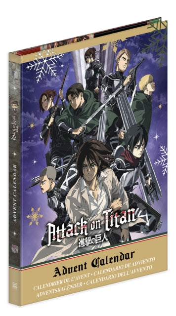 Attack on Titan: The Official Advent Calendar: 24 Days of Exclusive Gifts and Surprises cover