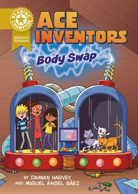 Reading Champion: Ace Inventors Inc: Body Swap cover